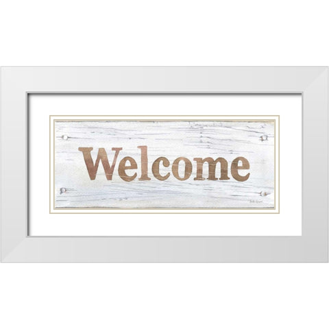 Farmhouse VII White Modern Wood Framed Art Print with Double Matting by Grove, Beth