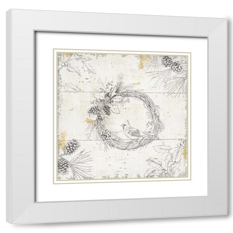 Wild and Beautiful XII White Modern Wood Framed Art Print with Double Matting by Brissonnet, Daphne