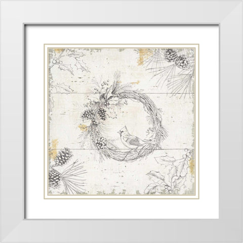 Wild and Beautiful XII White Modern Wood Framed Art Print with Double Matting by Brissonnet, Daphne