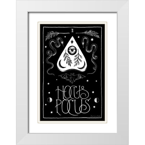 All Hallows Eve II White Modern Wood Framed Art Print with Double Matting by Miller, Sara Zieve