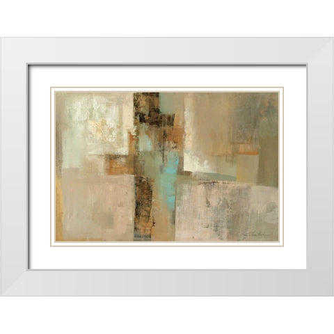 Peninsula - WAG White Modern Wood Framed Art Print with Double Matting by Vassileva, Silvia