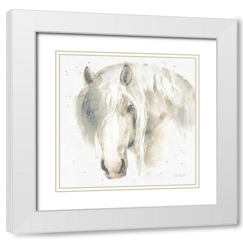 Farm Friends VI Neutral White Modern Wood Framed Art Print with Double Matting by Audit, Lisa