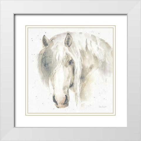 Farm Friends VI Neutral White Modern Wood Framed Art Print with Double Matting by Audit, Lisa