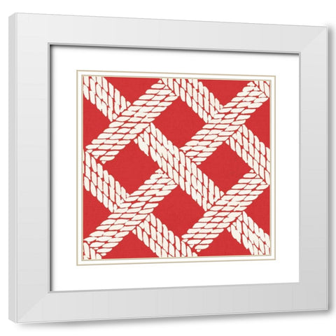 Seafood Shanty Step 01C White Modern Wood Framed Art Print with Double Matting by Tavoletti, Anne