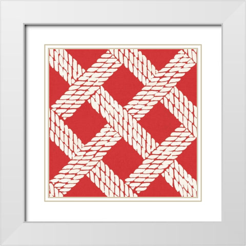 Seafood Shanty Step 01C White Modern Wood Framed Art Print with Double Matting by Tavoletti, Anne