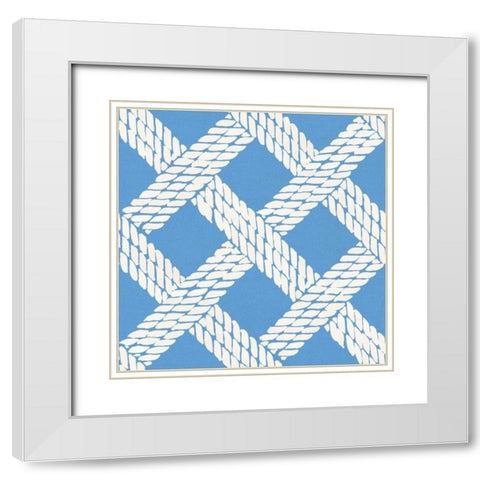 Seafood Shanty Step 01D White Modern Wood Framed Art Print with Double Matting by Tavoletti, Anne