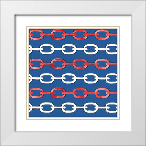 Seafood Shanty Step 05C White Modern Wood Framed Art Print with Double Matting by Tavoletti, Anne