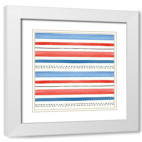Seafood Shanty Step 07 White Modern Wood Framed Art Print with Double Matting by Tavoletti, Anne