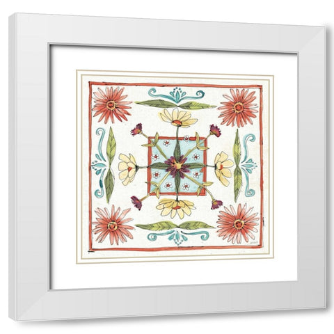 Simply Petals X Warm White Modern Wood Framed Art Print with Double Matting by Tavoletti, Anne