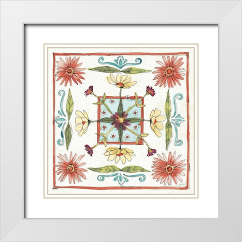 Simply Petals X Warm White Modern Wood Framed Art Print with Double Matting by Tavoletti, Anne
