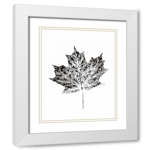 Harvest Sentiments I BW no Words White Modern Wood Framed Art Print with Double Matting by Hershey, Moira