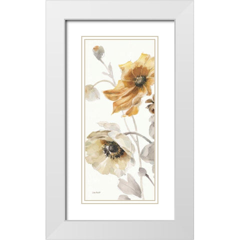Fields of Gold VI White Modern Wood Framed Art Print with Double Matting by Audit, Lisa