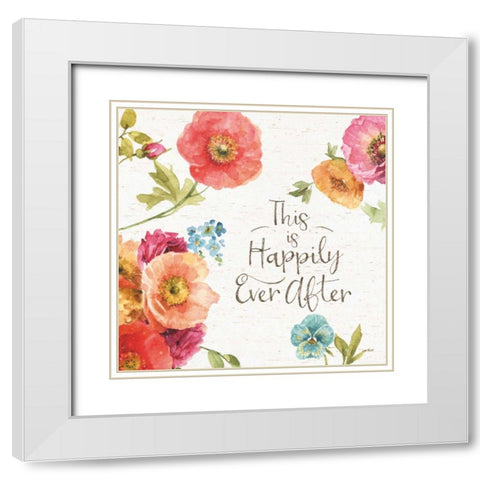 Country Fresh XII White Modern Wood Framed Art Print with Double Matting by Audit, Lisa