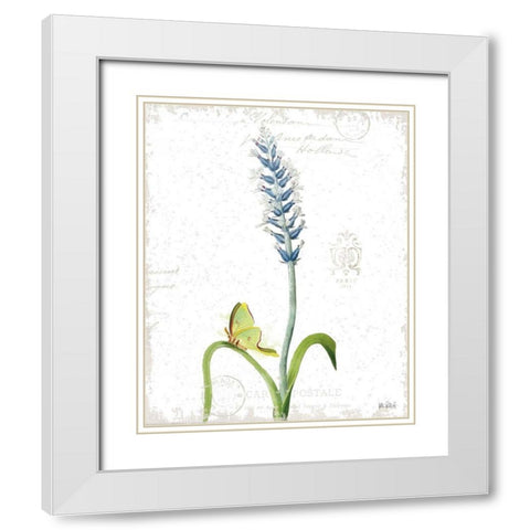 Spring Fields III White Modern Wood Framed Art Print with Double Matting by Pertiet, Katie