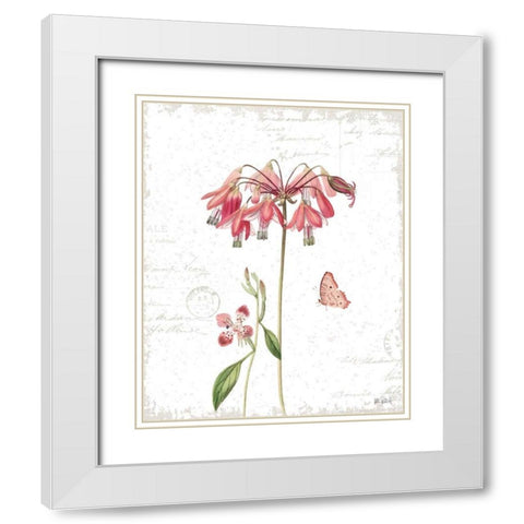 Spring Fields V White Modern Wood Framed Art Print with Double Matting by Pertiet, Katie