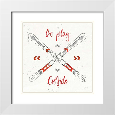 Winter Fashion X White Modern Wood Framed Art Print with Double Matting by Tavoletti, Anne