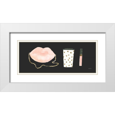 Boss Ladies IX Black White Modern Wood Framed Art Print with Double Matting by Jackson, Jenaya