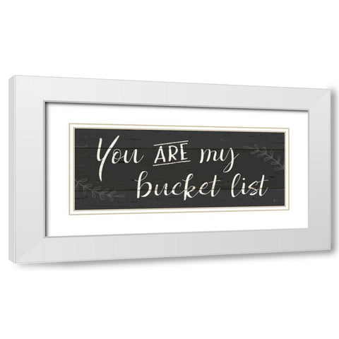 Simple Signs III Black White Modern Wood Framed Art Print with Double Matting by Aiken, Jess