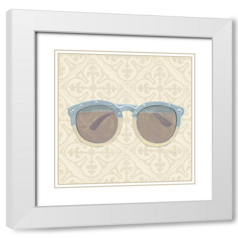 Must Have Fashion I White Modern Wood Framed Art Print with Double Matting by Adams, Emily