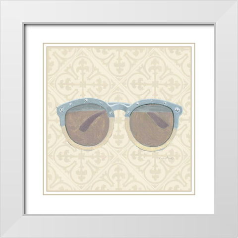 Must Have Fashion I White Modern Wood Framed Art Print with Double Matting by Adams, Emily