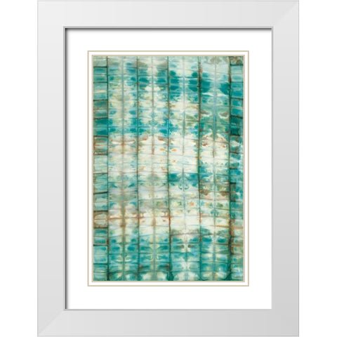 Kanari II White Modern Wood Framed Art Print with Double Matting by Averinos, Melissa