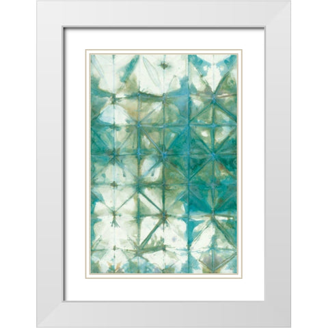 Kanari IV White Modern Wood Framed Art Print with Double Matting by Averinos, Melissa