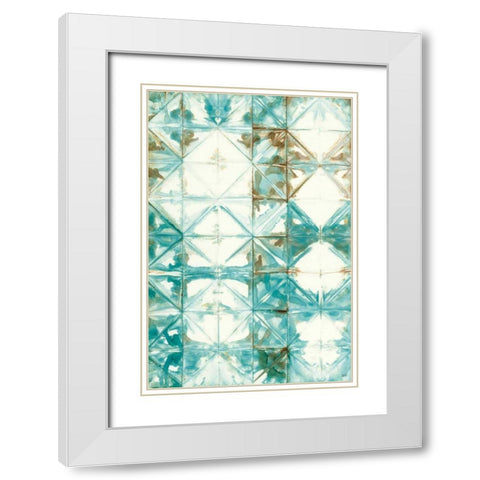 Kanari VI White Modern Wood Framed Art Print with Double Matting by Averinos, Melissa