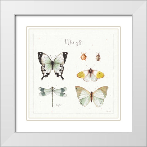 A Country Weekend XII Bright White Modern Wood Framed Art Print with Double Matting by Audit, Lisa