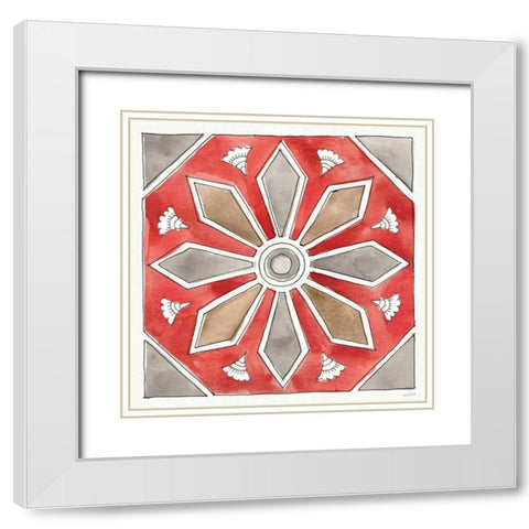 Country Life XII White Modern Wood Framed Art Print with Double Matting by Tavoletti, Anne