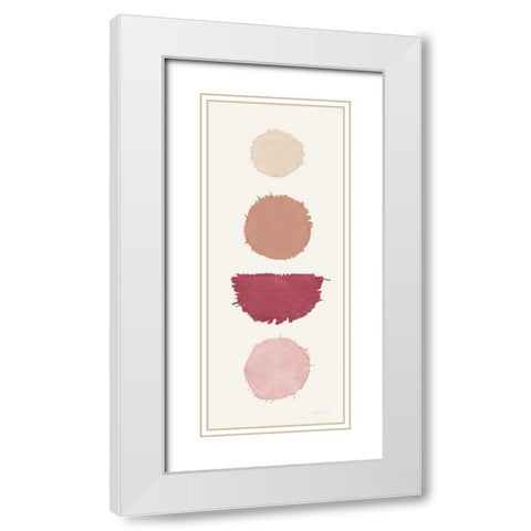 Mesa Designs II White Modern Wood Framed Art Print with Double Matting by Rhue, Piper