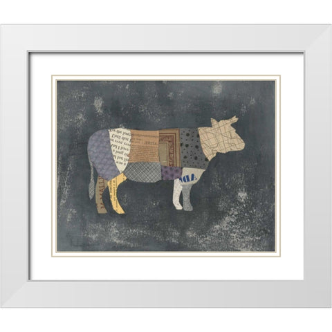From the Butcher Elements 22 White Modern Wood Framed Art Print with Double Matting by Prahl, Courtney