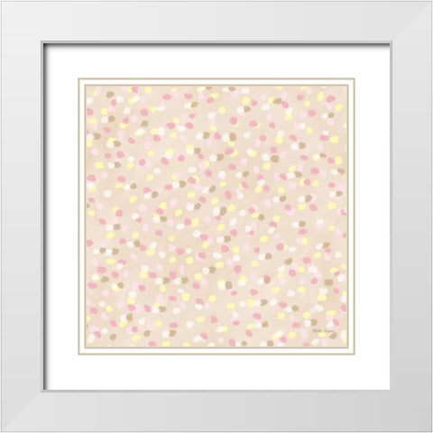 Coastal Baby Pattern XXXI White Modern Wood Framed Art Print with Double Matting by Grove, Beth