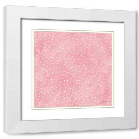 Coastal Baby Pattern X White Modern Wood Framed Art Print with Double Matting by Grove, Beth