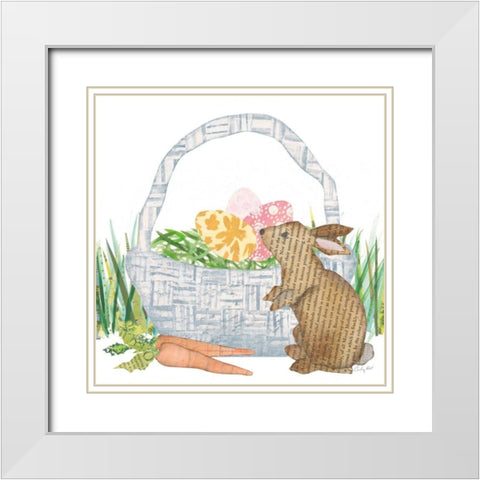 Spring Has Sprung VI White Modern Wood Framed Art Print with Double Matting by Prahl, Courtney