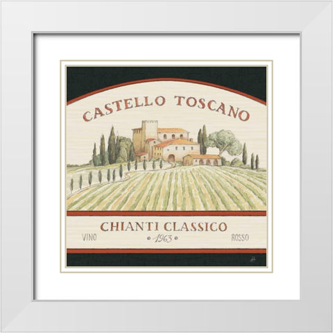 Tuscan Flavor IV White Modern Wood Framed Art Print with Double Matting by Brissonnet, Daphne