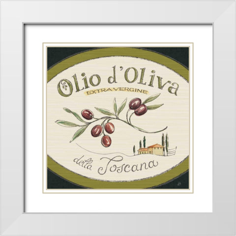 Tuscan Flavor VI White Modern Wood Framed Art Print with Double Matting by Brissonnet, Daphne