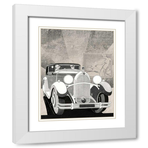 Road Tour I No Words White Modern Wood Framed Art Print with Double Matting by Schlabach, Sue