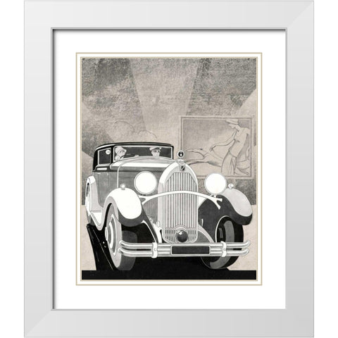 Road Tour I No Words White Modern Wood Framed Art Print with Double Matting by Schlabach, Sue