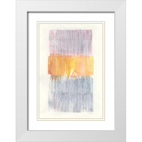 Test Drive White Modern Wood Framed Art Print with Double Matting by Schick, Mike