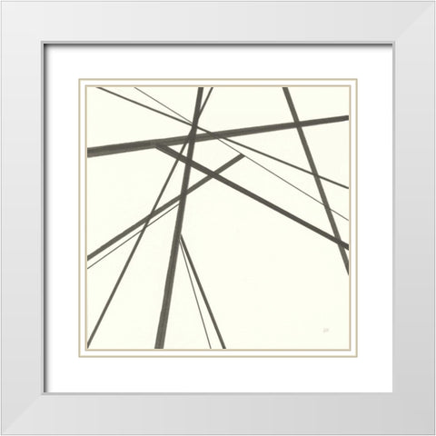 Graphics IV White Modern Wood Framed Art Print with Double Matting by Paschke, Chris