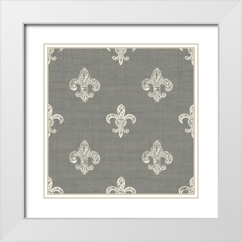 French Farmhouse Step 03E White Modern Wood Framed Art Print with Double Matting by Pela Studio