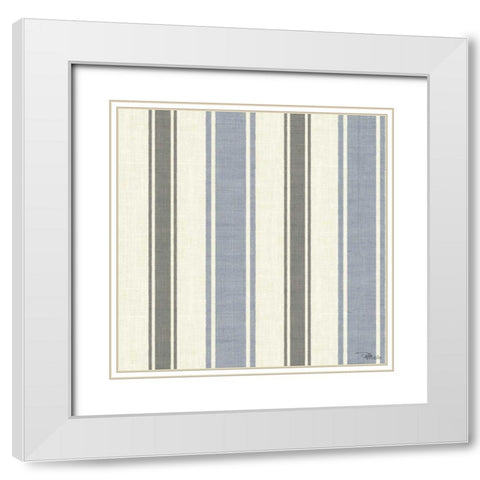 French Farmhouse Step 04C White Modern Wood Framed Art Print with Double Matting by Pela Studio