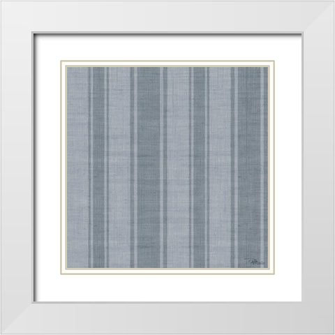 French Farmhouse Step 04D White Modern Wood Framed Art Print with Double Matting by Pela Studio