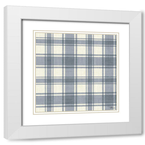 French Farmhouse Step 05A White Modern Wood Framed Art Print with Double Matting by Pela Studio