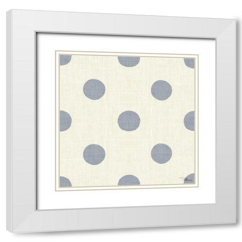 French Farmhouse Step 06A White Modern Wood Framed Art Print with Double Matting by Pela Studio