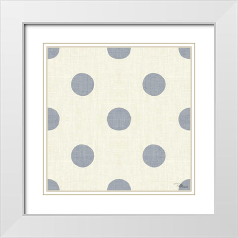 French Farmhouse Step 06A White Modern Wood Framed Art Print with Double Matting by Pela Studio