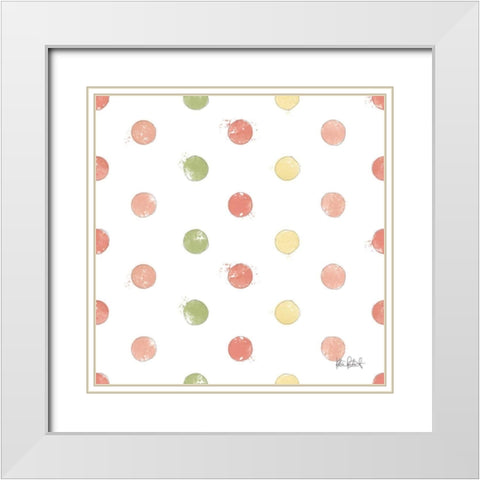 Painting Paris Step 03A White Modern Wood Framed Art Print with Double Matting by Pertiet, Katie