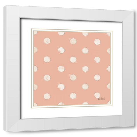 Painting Paris Step 03C White Modern Wood Framed Art Print with Double Matting by Pertiet, Katie