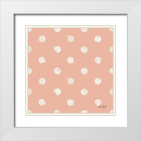 Painting Paris Step 03C White Modern Wood Framed Art Print with Double Matting by Pertiet, Katie