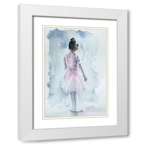 Time to go on White Modern Wood Framed Art Print with Double Matting by Valle, Aimee Del